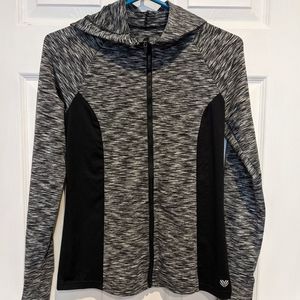 Hooded Zip Jacket size small